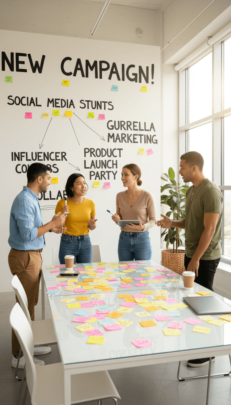Promotion that starts conversations